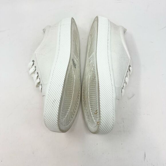 Cariuma Sneakers Unisex Adult 8 Off-White Low Top Lace-Up Canvas Round Toe - Picture 6 of 9